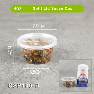 <strong>Mini</strong> Disposable PP Hard Plastic Condiment Sauce <strong>Cup</strong> Lid Portable <strong>Paper</strong> Small Food Container for Party Portion Sauce <strong>Cups</strong> - Product Image 6
