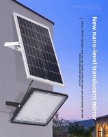 Projecteur solaire de jardin à télécommande, réflecteur étanche, 100w 200w 300w, éclairage LED solaire extérieur