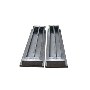 Moule à prisme à 2 gangs 25x25x285mm Moule à cube en béton à deux gangs pour les tests de ciment - Product Image 1