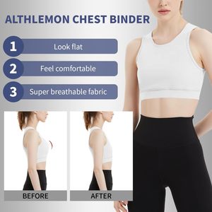 Sujetador deportivo FOXA para mujer, top de entrenamiento con espalda cruzada y soporte, color blanco - Product Image 5