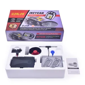 Factory Price Intelligent PKE Two way LCD Remote Car Alarms High Security System for Car and Van