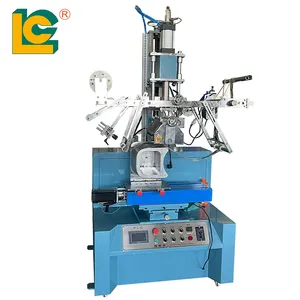 LC Brand PLC Control Plane And Round Heat Transfer Printing Machine For Plastic Bucket And Paint Bucket