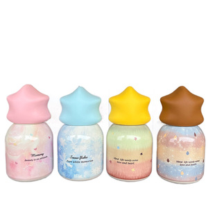 Niedlicher Stern-Isolierbecher 300ml Tragbarer Trinkbecher mit Strohhalm für Mädchen, Hochwertiger Süßer Wasserbecher, Geschenkbecher für Studenten - Product Image 1