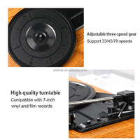 Professionnel Direct Drive Gramophone Tocadisco De Vinil tourne-disque vinyle tourne-disque avec haut-parleur Vintage platine