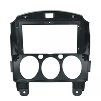 Pour 2010 Mazda 2 9 pouces accessoires de voiture autoradio android tableau de bord voiture lecteur dvd cadre