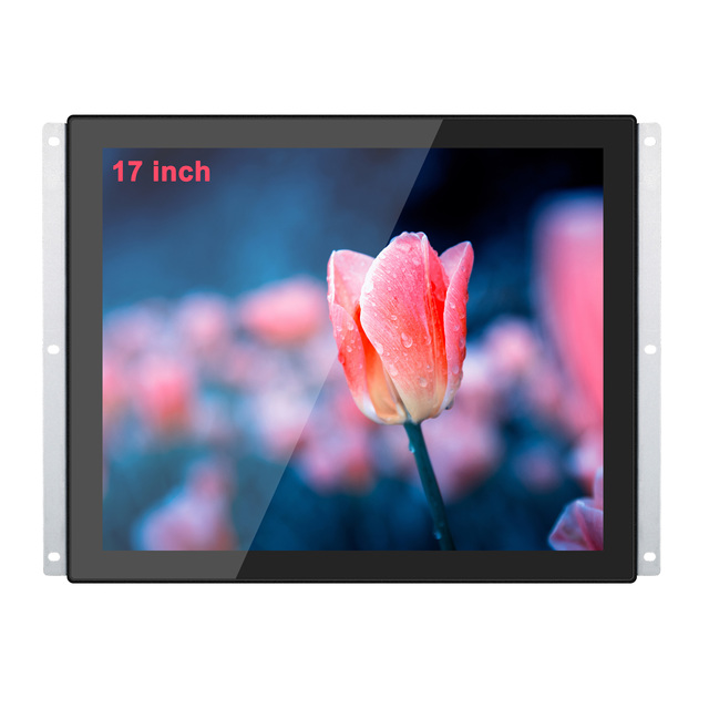 17 Inch Industrial LCD Monitor Capacitive Touch with USB Interface Sunlight Readable High Brightness Open Frame Monitor