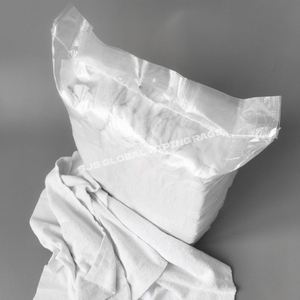 Trapos de Limpieza Industriales de Algodón Blanco de Alta Calidad, Trapos de Limpieza Industriales, Trapos Blancos Reciclados para Limpieza - Product Image 1