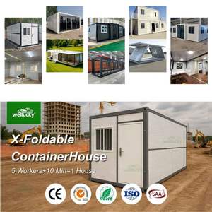 Casa Contenedor Plegable <span class=keywords><strong>de</strong></span> los Años 60, Casa Contenedor <span class=keywords><strong>de</strong></span> Plegado Rápido, Barracas Temporales <span class=keywords><strong>de</strong></span> Alta Resistencia para la Construcción Ferroviaria, Casa Móvil - Product Image 2