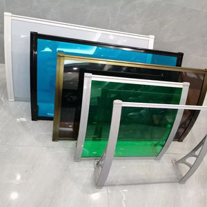 10mm anti-rayures clair écologique Makrolon Polycarbonate enduit UV lucarne feuilles Design moderne NOVI <span class=keywords><strong>marque</strong></span> hôtel en plein air - Product Image 1