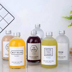 Bouteilles en verre sodocalcique de qualité alimentaire pour thé au lait, café infusé à froid, pots hermétiques pour jus de fruits, <span class=keywords><strong>vin</strong></span>, Baijiu et <span class=keywords><strong>saumure</strong></span> – Vente en gros - Product Image 2