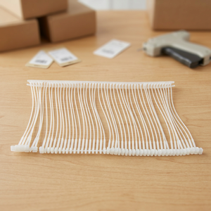 Etiquetas de Identificación Estándar DK-351 |   Etiqueta de Plástico PP para Pistola Etiquetadora de Precios, Accesorios para Pistola de Etiquetas para Ropa, Bolsas y Telas, Transparente - Product Image 3