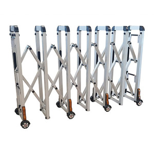 Hướng dẫn sử dụng gấp hàng rào an ninh đường nhôm có thể thu vào hàng rào đứng cửa trượt hàng rào lan can hàng rào mở rộng - Product Image 2