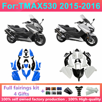 Kit de carénage de moto ABS neuf compatible avec TMAX530 Tmax 530 2015 2016 T-MAX 530 15 16, kits de carénage complet, pièces en plastique zxmt