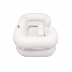 อ่างสระผมหนังสีดำทันสมัยระดับไฮเอนด์ พร้อมเก้าอี้นวดสระผม - Product Image 1