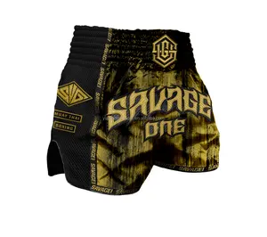 Muay thai gladiador shorts sublimação personalizada muay thai curto design personalizado mens muay thai shorts