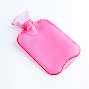 Borsa dell'acqua calda del PVC all'ingrosso della bottiglia di acqua calda del PVC di stampa rotonda per alleviare il dolore - Product Image 1