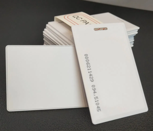 T5577 125 кГц ПВХ материал пустая бесконтактная удостоверение личности с <span class=keywords><strong>RFID</strong></span> коммуникационным интерфейсом, управление доступом, толстая карта - Product Image 5