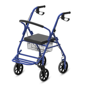 Fuyi Rollator <b>Walker</b> 3002B Foldable Lightweight With Seat And Basket For <b>Elderly</b> Mobility Assistance - Product Image 1