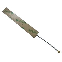 Antenne FPC interne personnalisée 2,4 GHz avec gain de 3,5 dBi, connecteur U.FL, polarisation verticale pour appareils WiFi