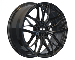 Ruedas forjadas personalizadas Xywheel, diseño de radios múltiples, ruedas negras brillantes para BMW F10 F90 G30 G60 Avancier Envision Haval H6 RAV4 <span class=keywords><strong>Sena</strong></span> - Product Image 2
