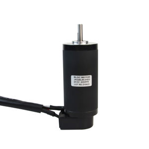 24v dc 0.15n. m <span class=keywords><strong>63w</strong></span> 4000rpm 42 मिमी राउंड ब्एलसी मोटर अनुकूलित एन्कोडर 1250ppr के साथ - Product Image 2