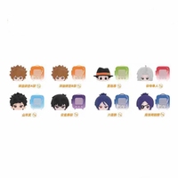 Figurines Chibi Teen PVC à Tête Ronde Empilables, Boîte Mystère Vol.1 avec Base Sac à Dos, Ensemble Complet de 12 Styles