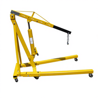 Grue hydraulique pliable compacte de 2 tonnes pour une manipulation facile en atelier