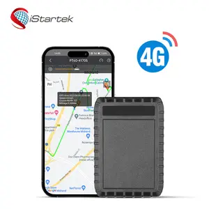IStartek 휴대용 7800mah 무선 4G LTE 긴 배터리 수명 거리 추적 자석화물 컨테이너 장치 GPS 자동차 추적기