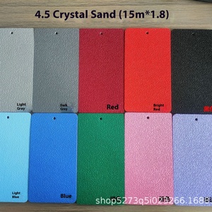 Pavimento del campo da Badminton palestra interna in PVC 10mm Anti-scivolo 5m rotolo FENG YI sostenibile facile da installare produttore - Product Image 6