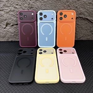 เคสโทรศัพท์แม่เหล็กใสสีพาสเทลหรูหรา สำหรับ iPhone 18 17 16 15 14 13 Pro Max Plus รองรับการชาร์จไร้สาย - Product Image 6