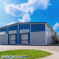 Constructeur de structures en acier, export direct d'usine à grande portée, avec normes de soudage certifiées CWB et CE