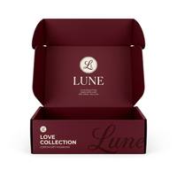 Cajas de Embalaje Personalizadas con Logotipo, Color Rojo, con Experiencia de Desempaquetado Agradable, Aptas para Transporte de Comercio Electrónico
