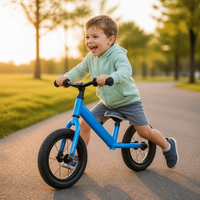 Vélo d'équilibre 2-en-1 sans pédales pour enfants, style voiture, 12/14 pouces, 3 étapes, pour enfants de 2 à 6 ans, fabriqué en Chine