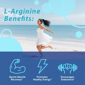 OEM ODM, Marca Privada, Cápsulas de L-Arginina, Apoya la Salud Inmunológica, Aumenta el Metabolismo, Apoya los Niveles de Energía, Suplemento para la Salud - Product Image 3