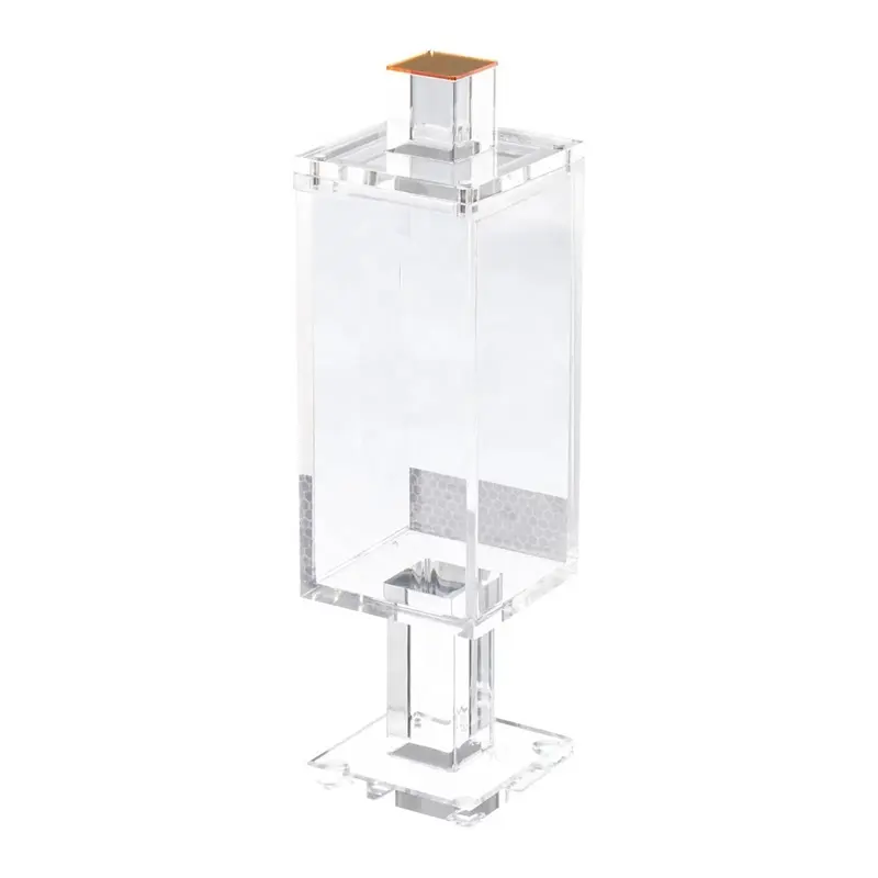 Магнитная Крышка для самостоятельной сборки, декоративный прозрачный контейнер для спичек из плексигласа, акриловый контейнер для спичек, витрина и краска