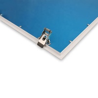 Panneau lumineux LED 6060 2ftx2ft 2ftx4ft 620x620mm ultra-mince 30W 40W 60W Panneau plafonnier LED encastré avec pince à ressort