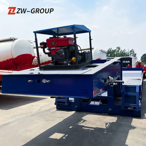 ZW Group Detachable Lowboy LowBed Semi Trailer 4 Axles Gooseneck Lowbed Semi Trailer - Product Image 3