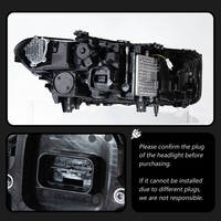 Kit de phares LED adaptatifs Black Warrior Laser Assembly g30 pour BMW Série 5 G30 2018-2020, kit de modernisation LED adaptatif transfrontalier