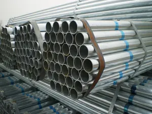 ASTM A865 JIS G4051 S20C Hot Dip Pipe Products Galvanized Carbon Steel GI Tube Seamless 2'' Q195 Q235 Od20mm OEM Round