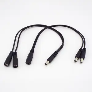 3.5mm x 1.3mm kabel ekstensi steker daya konektor DC Pria ke Wanita