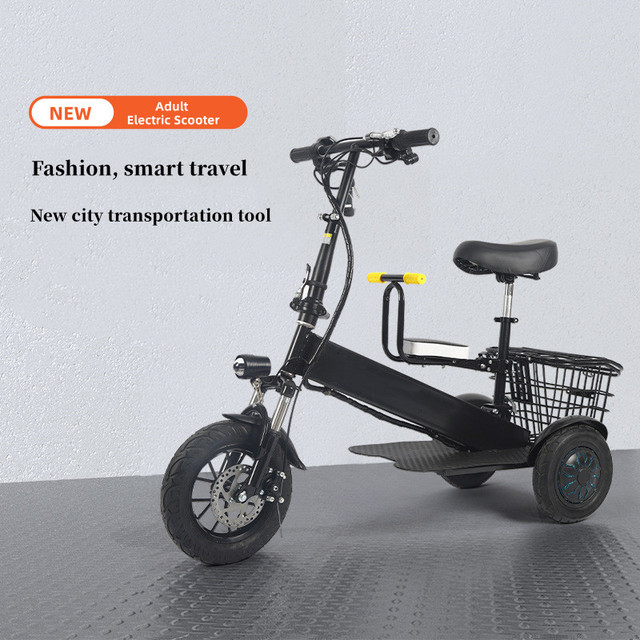 2022 New Design 36V 500W Adult Electric 3 Wheel Scooters