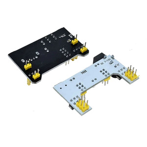MB102 Breadboard güç kaynağı modülü beyaz Breadboard adanmış güç modülü <span class=keywords><strong>arduino</strong></span> için <span class=keywords><strong>3</strong></span>.3V 5V MB-102 lehimsiz ekmek tahtası  - Product Image 2