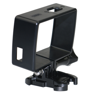 Action Camera accessories <strong>4K</strong> SportsHousing Side Mount camera Protective Frame <strong>Case</strong> with Mount Adapter For <strong>Xiaomi</strong> YI II Xiaoyi 2 - Product Image 2
