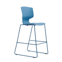 Chaise de réunion X Base, chaise d'éducation et de formation scolaire, tabouret de bar pour mobilier de bureau, mobilier d'entreprise intégratif, chaise de bar