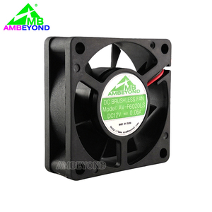 Ventilateur axial DC silencieux AMBEYOND 60x60x20mm à faible bruit, 5V 12V 24V, avec roulement à billes, pour serveur, routeur, solution de refroidissement industrielle - Product Image 4