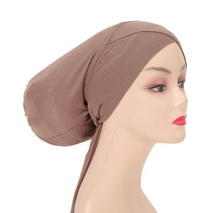 Nuevo estilo Underscarf Close in the Back Popular Under Inne <span class=keywords><strong>Hijab</strong></span> 12 colores Hijabs interiores para mujeres musulmanas <span class=keywords><strong>Hijab</strong></span> interior Under - Product Image 3