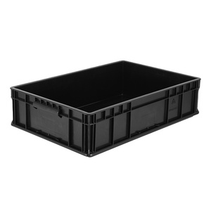 3f-9805318 <span class=keywords><strong>ESD</strong></span> Stackable thùng nhựa màu đen lưu thông an toàn hộp <span class=keywords><strong>ESD</strong></span> PCB khay nhựa <span class=keywords><strong>ESD</strong></span> hộp - Product Image 1