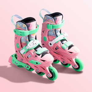 Nouveau produit prix de gros roues en PU réglables bottes intérieures amovibles slalom freestyle patins à roulettes en ligne chaussures - Product Image 6