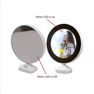 Personalized Sublimation Photo Frame Blanks Magic Mirror with USB or Battery Power Custom Printing Promotional Mirrors