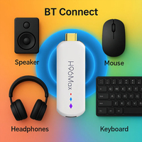 Boîtier multimédia H96 MAX M20 Android 14 TV Stick Octa Core 4K Vidéo WiFi BT Assistant vocal Télécommande Multimédia UK/US